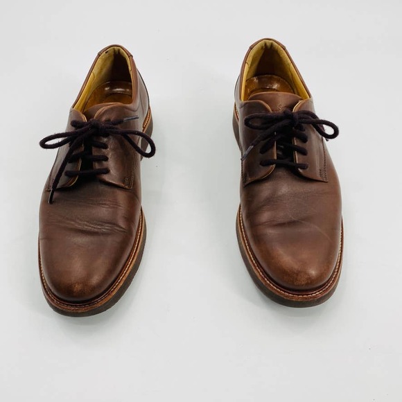 Samuel Hubbard Founder Men's Chestnut Brown Oxford M2100-041 Size 8 Vibram - Picture 2 of 11